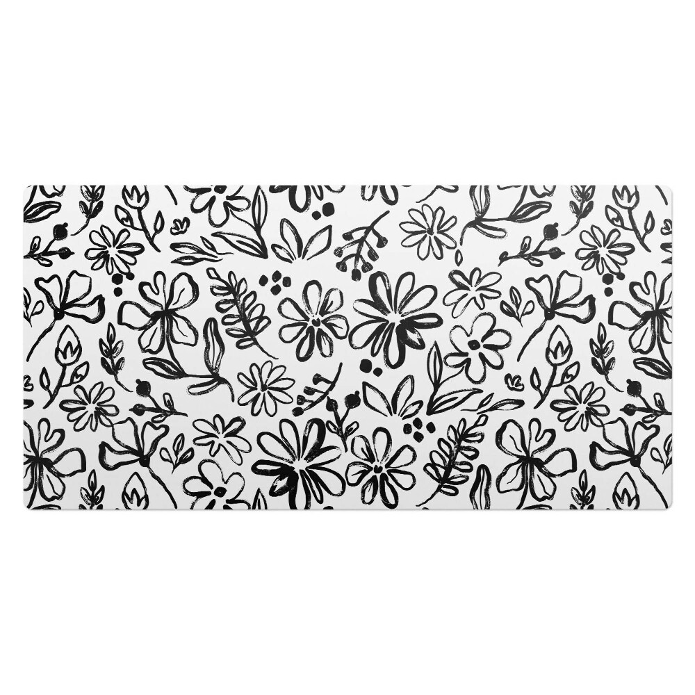 Podložka na stôl Kvetinová skica