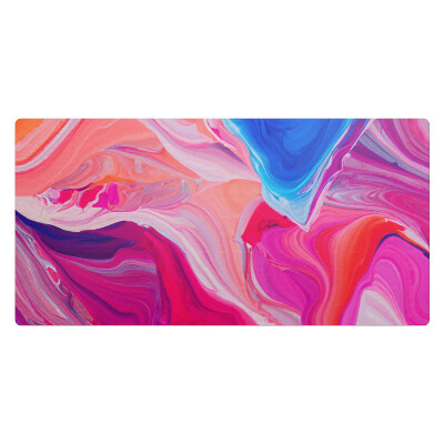 Kancelárska podložka na stôl Farebné abstrakcie