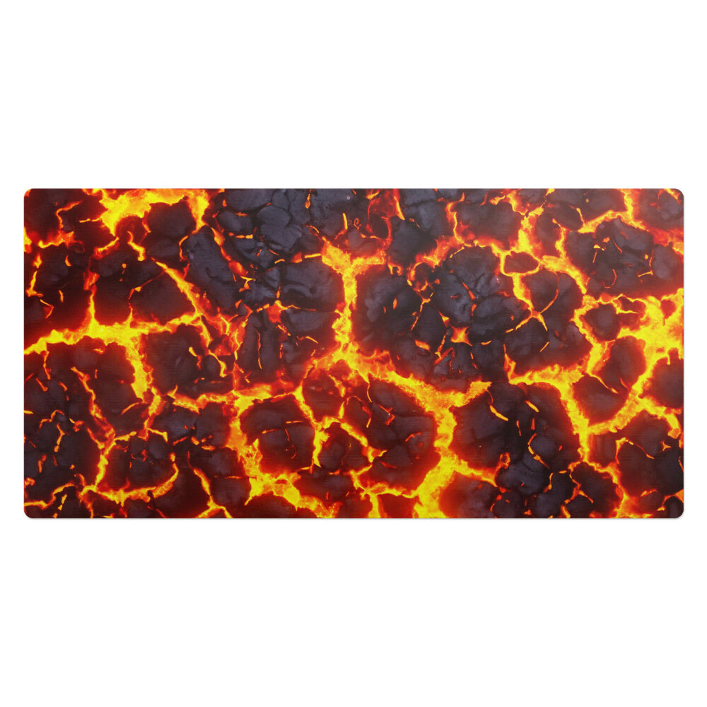 Kancelárska podložka na stôl Žiariaca láva