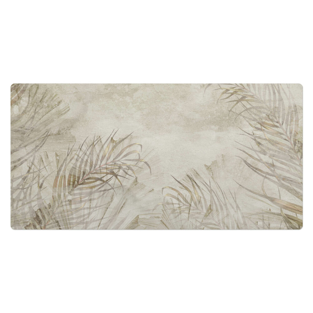 Kancelárska podložka na stôl Jemné listy pozadia