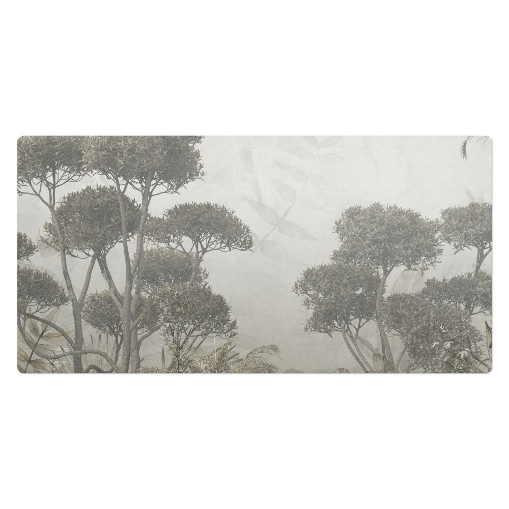 Kancelárska podložka na stôl Jemný tropický les