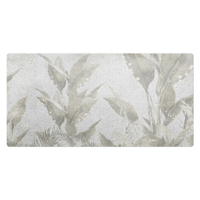 Veľká podložka na stôl Jemné retro listy