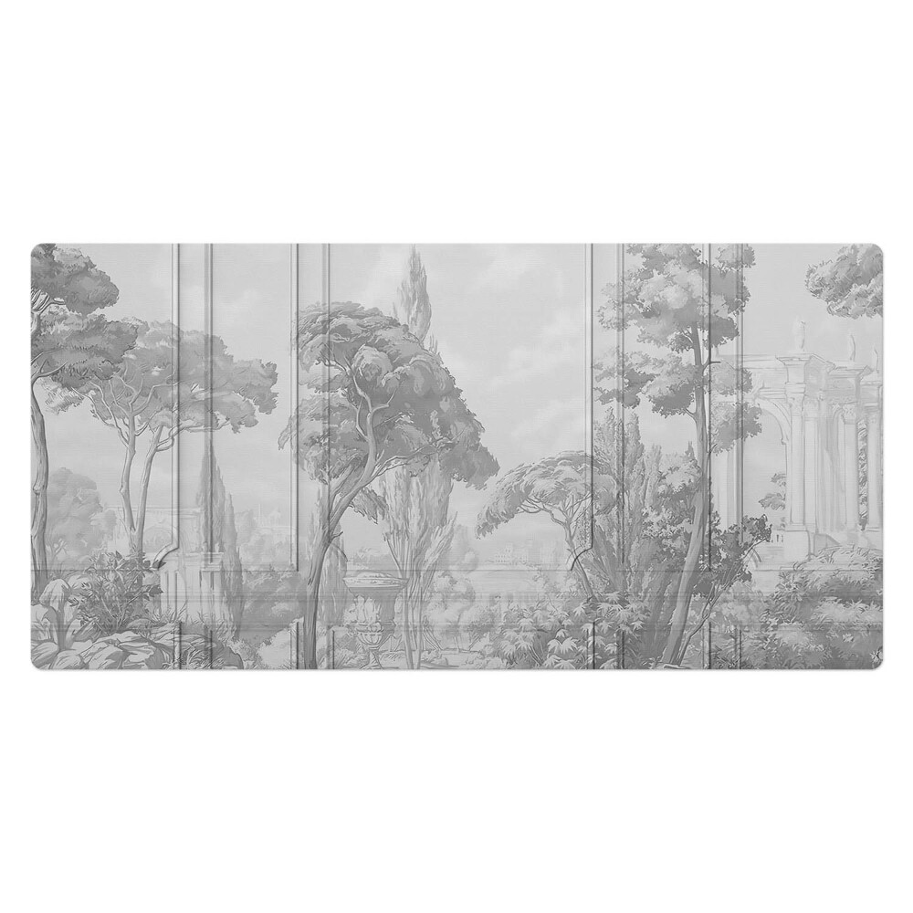 Kancelárska podložka na stôl Krajina so stromami