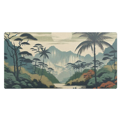 Kancelárska podložka na stôl Tropická krajina