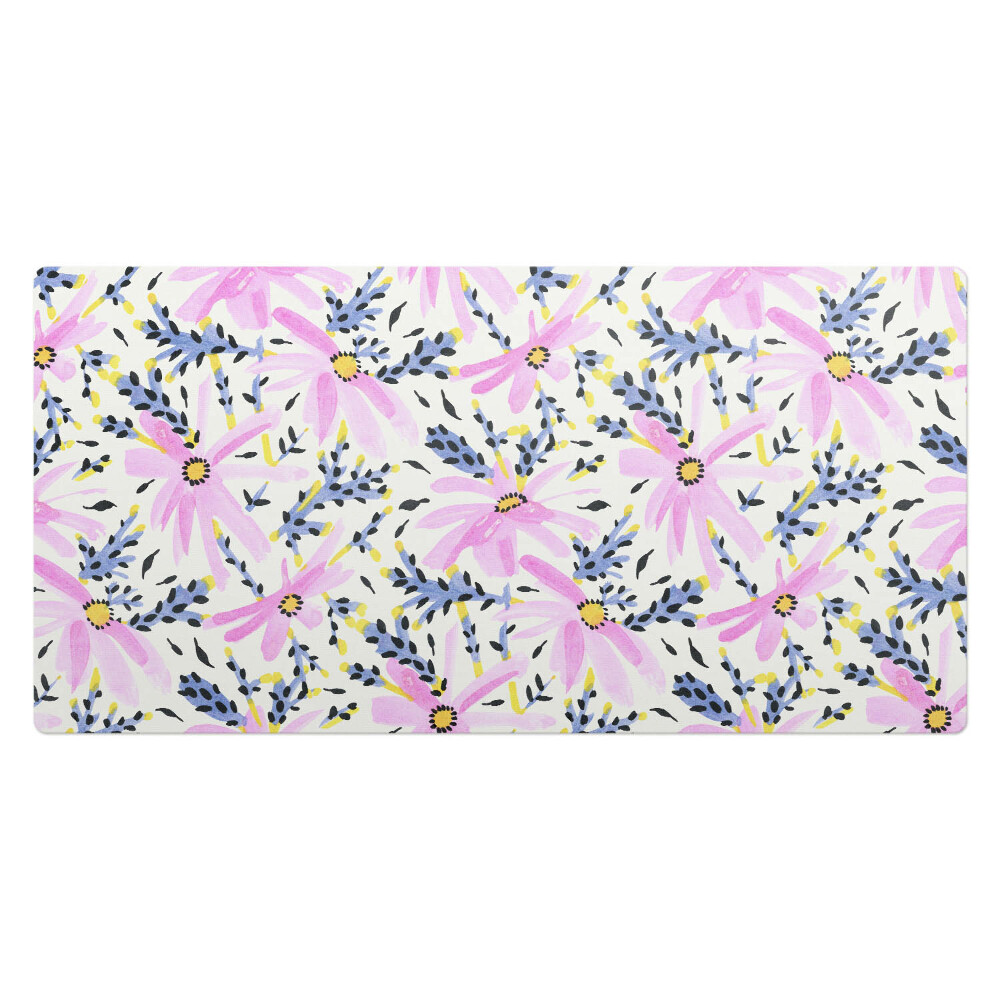Kancelárska podložka na stôl Kvetinový pastelový vzor
