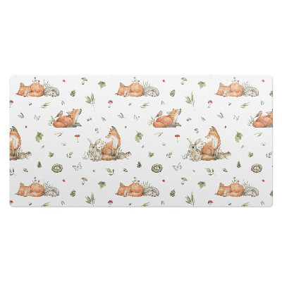 Podložka na stôl Vzor lesných zvierat