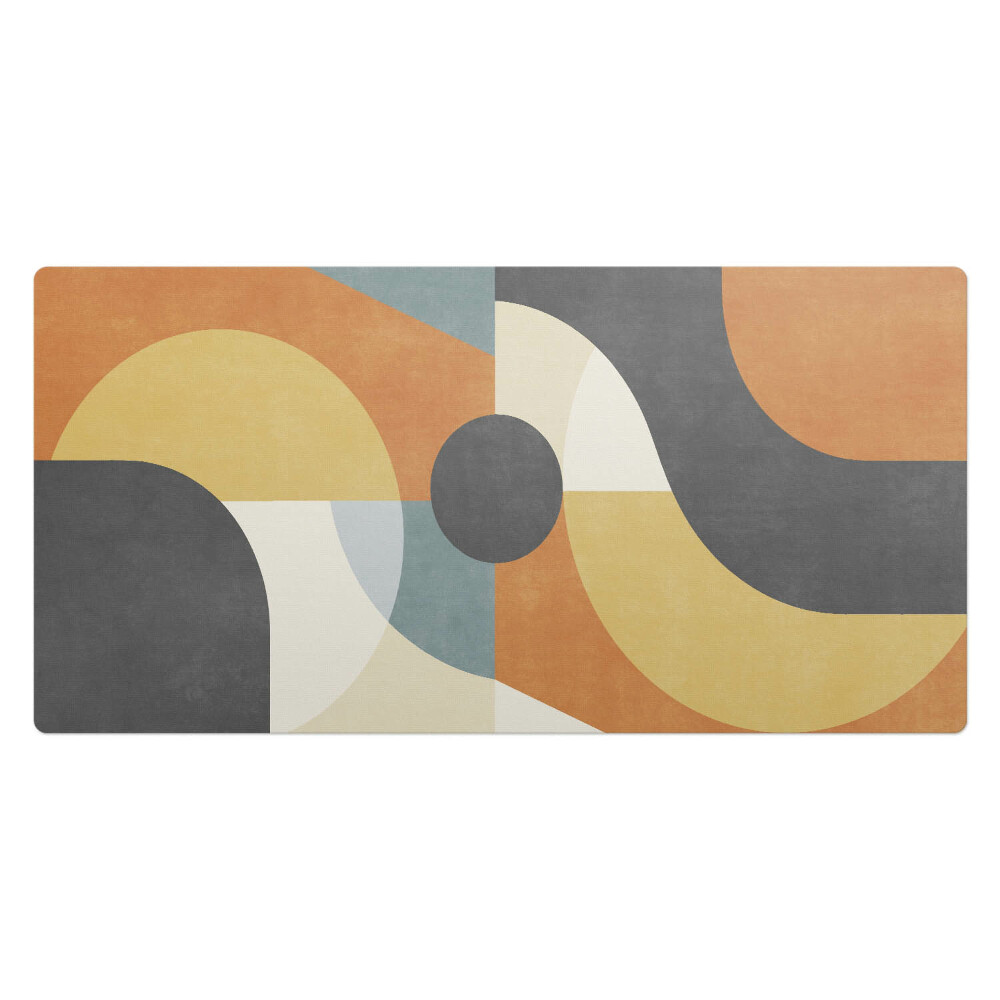 Kancelárska podložka na stôl Geometrické oblúky