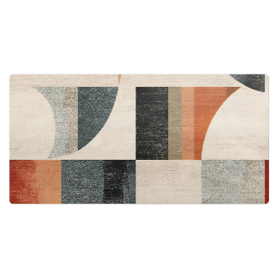 Kancelárska podložka na stôl Geometrické retro tvary