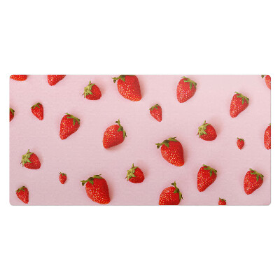 Podložka na stôl Jahody na pastelovom pozadí