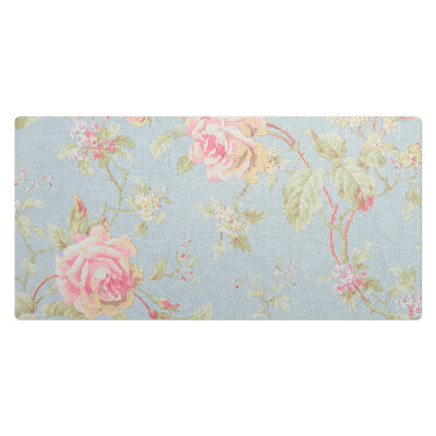 Veľká podložka na stôl Kvety na pastelovom pozadí