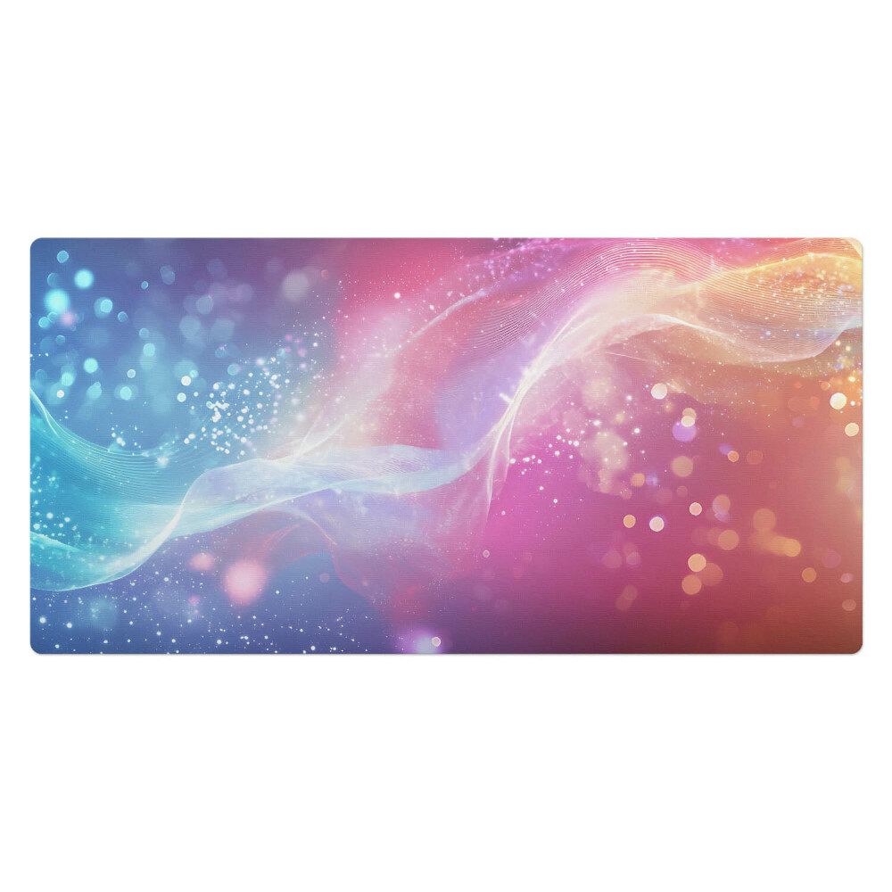 Veľká podložka na stôl Farebná vlna svetla