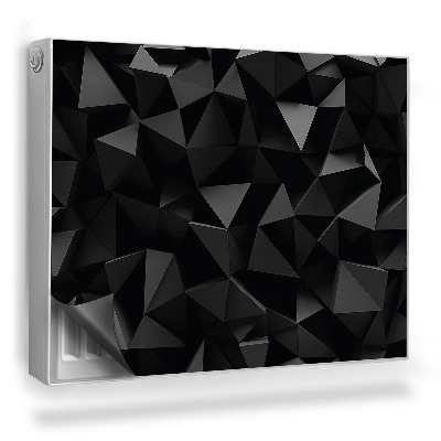 Dekoračný magnet na radiátor Abstraktná moderná 3D textúra