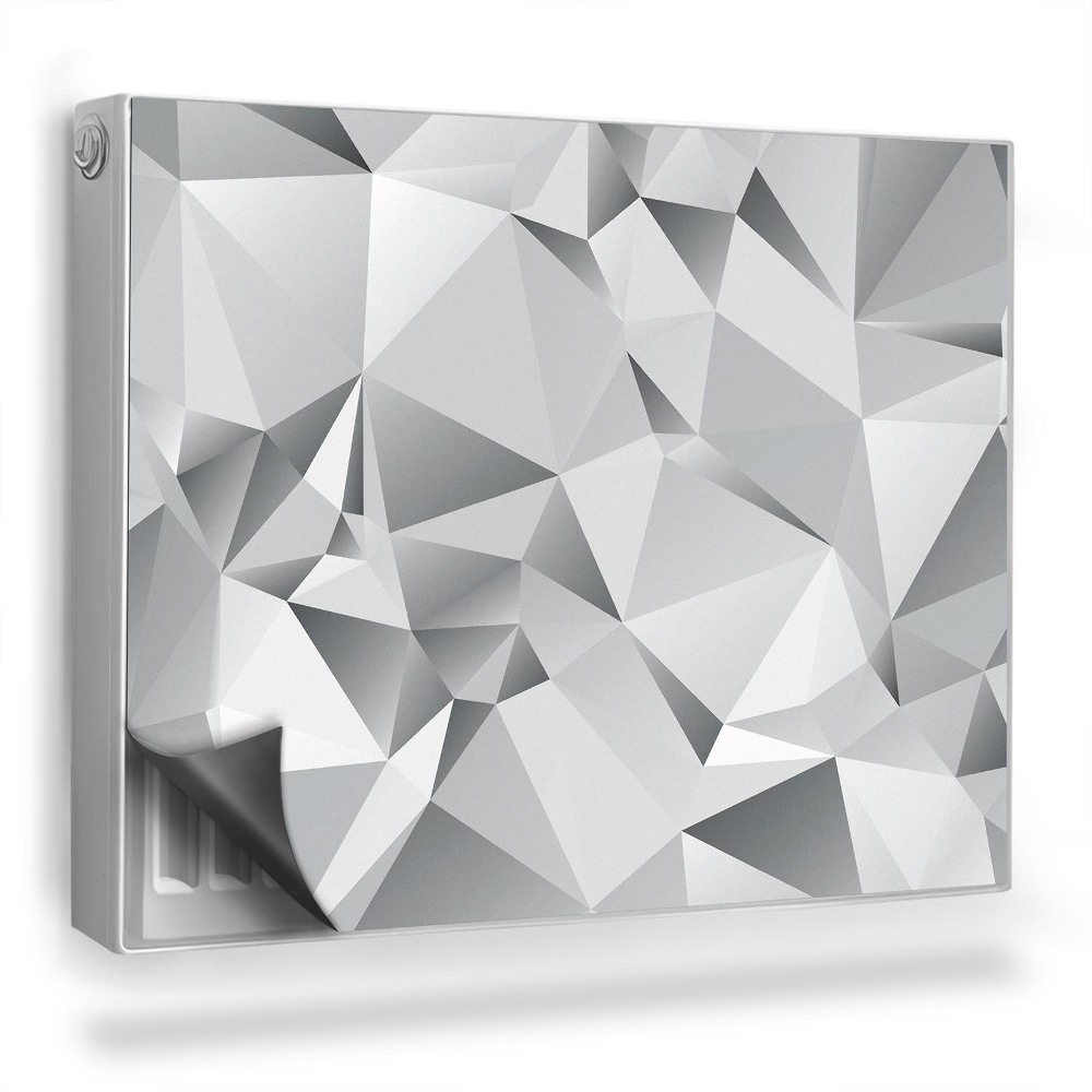 Magnetický kryt na radiátor Geometrická, abstraktná kompozícia