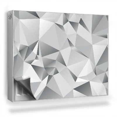 Magnetický kryt na radiátor Geometrická, abstraktná kompozícia