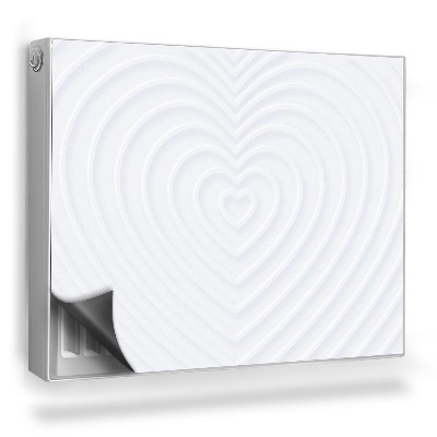 Magnetický kryt na radiátor Jemný tvar znásobeného srdca