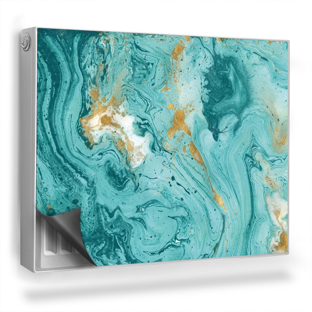 Magnetický kryt na radiátor Miešanie farieb, abstrakcia farieb