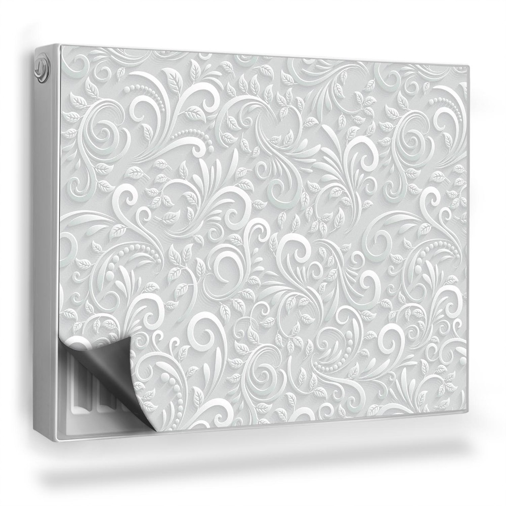 Magnetický kryt na radiátor Abstraktné tvary rastlinné motívy