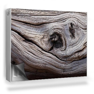 Dekoračný magnetický kryt na radiátor Detail starej stromovej štruktúry