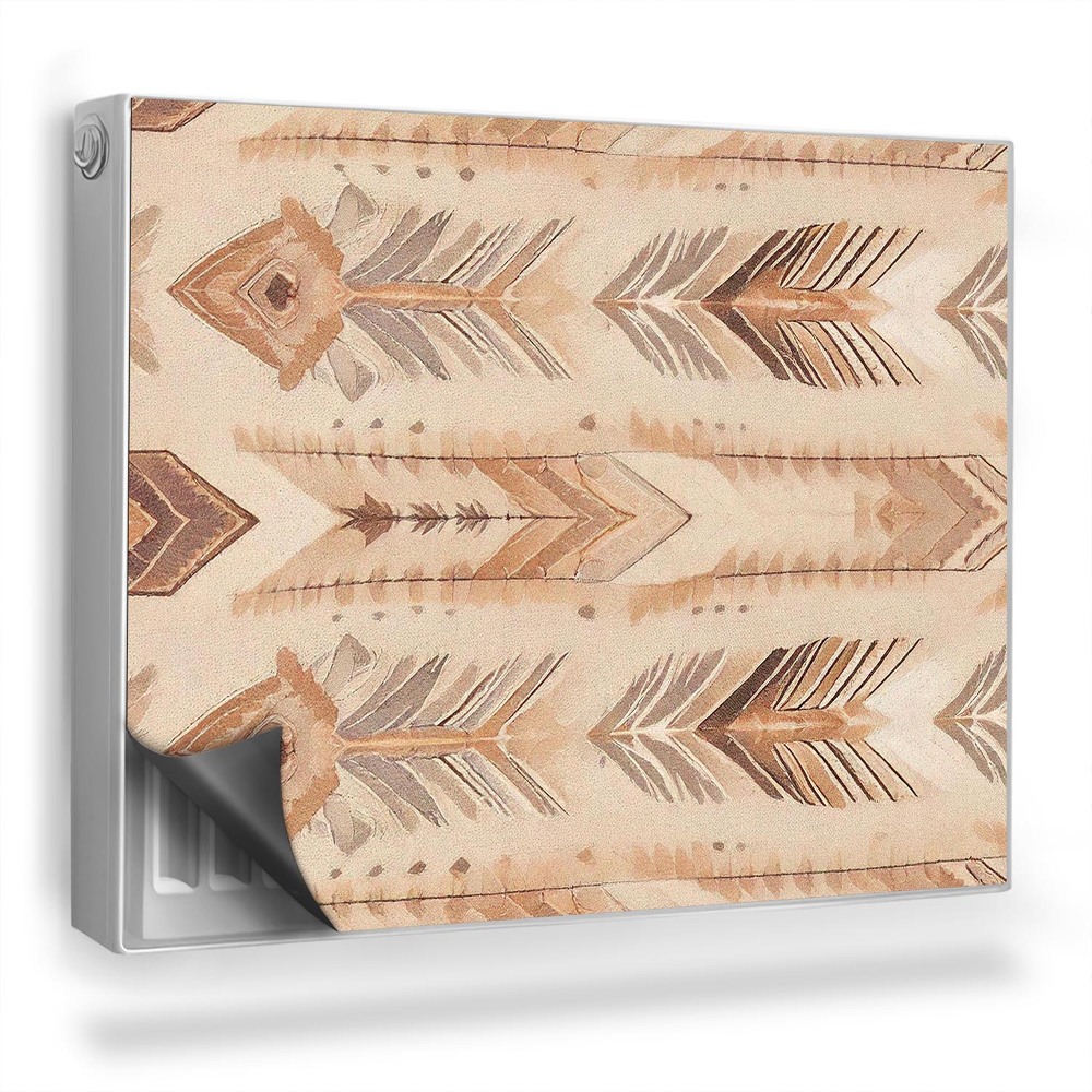 Dekoračný magnetický kryt na radiátor Jasný etnický kmeňový vzor, boho štýl