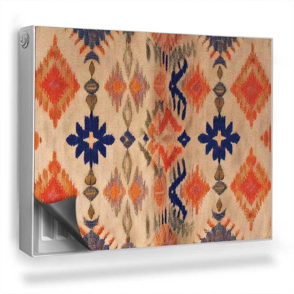 Dekoračný magnet na radiátor Etnický motív ručne vyrobený v kmeňovom štýle