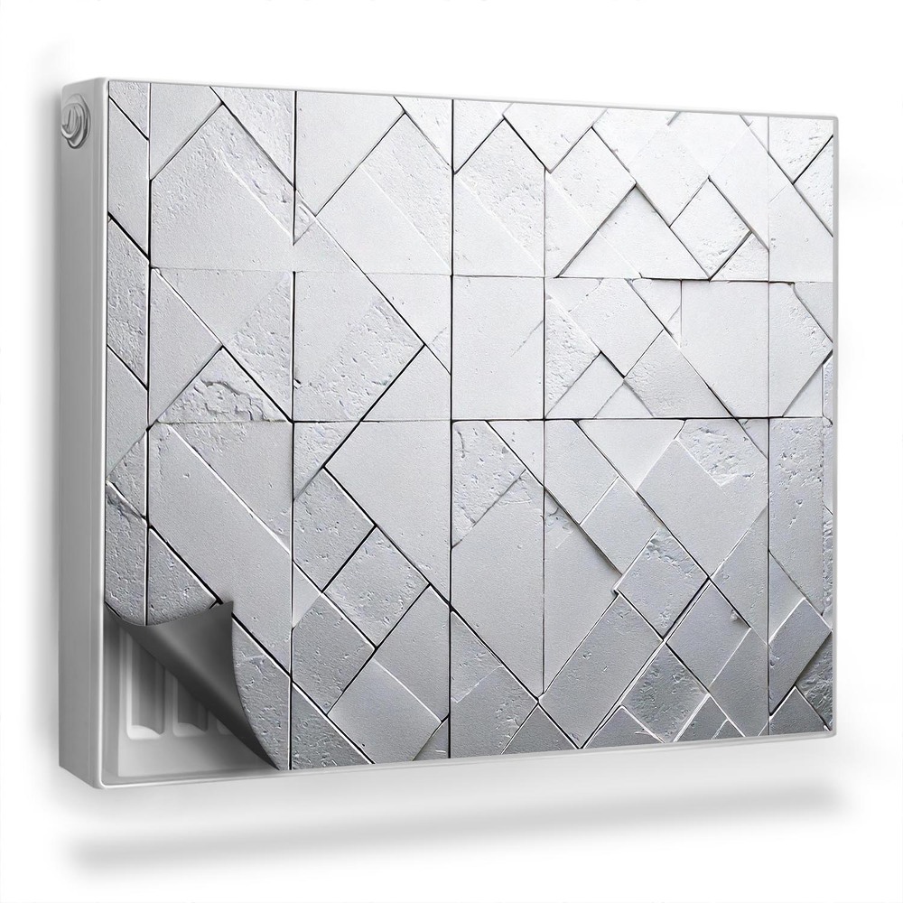 Magnetický kryt na radiátor Umelecká kompozícia ľahkých tehál