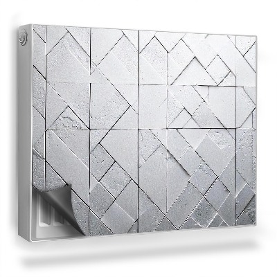 Magnetický kryt na radiátor Umelecká kompozícia ľahkých tehál