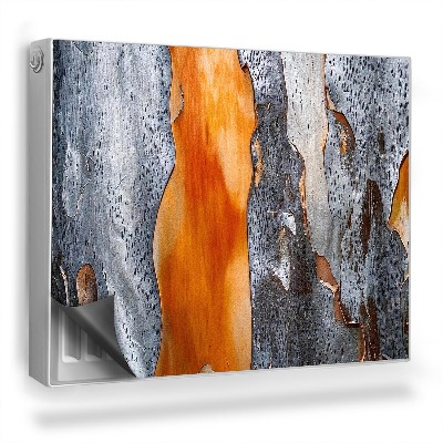 Magnetický kryt na radiátor Abstraktná jantárová živica zo stromovej kôry