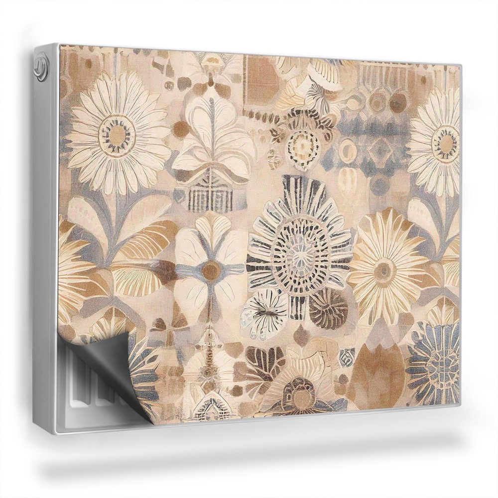 Dekoračný magnet na radiátor Abstraktný vzor, etnická boho inšpirácia