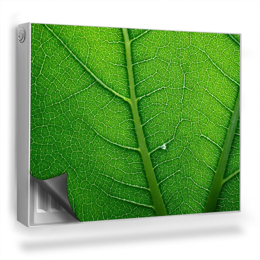 Dekoračný magnetický kryt na radiátor Priblížte si štruktúru listu a žilky