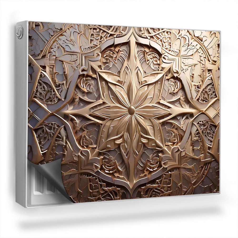 Magnetický kryt na radiátor Kovové dekorácie, ozdobné ozdoby