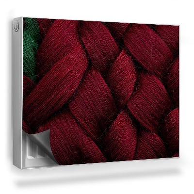 Magnetický kryt na radiátor Textúra materiálu z vlnenej tkaniny