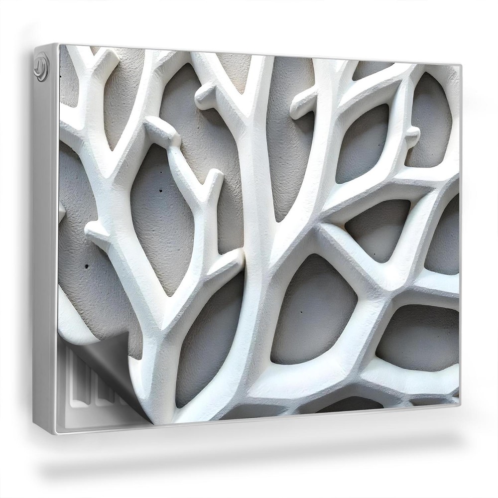 Magnetický kryt na radiátor Detail koralovej štruktúry