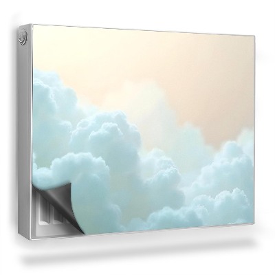 Dekoračný magnet na radiátor Ľahké oblaky pastelové oblaky na oblohe