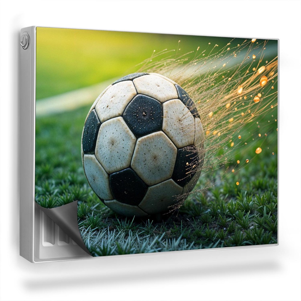 Magnetický kryt na radiátor Futbal na ihrisku grafika pre športovcov