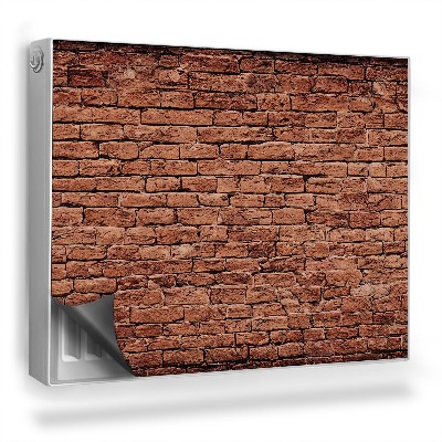 Dekoračný magnet na radiátor Tehlová priemyselná stena textúra steny