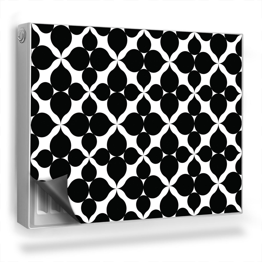 Dekoračný magnet na radiátor Geometrický vzor, arabeska, kvety