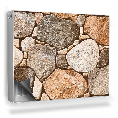 Dekoračný magnet na radiátor Prírodné kamene veľké aj malé