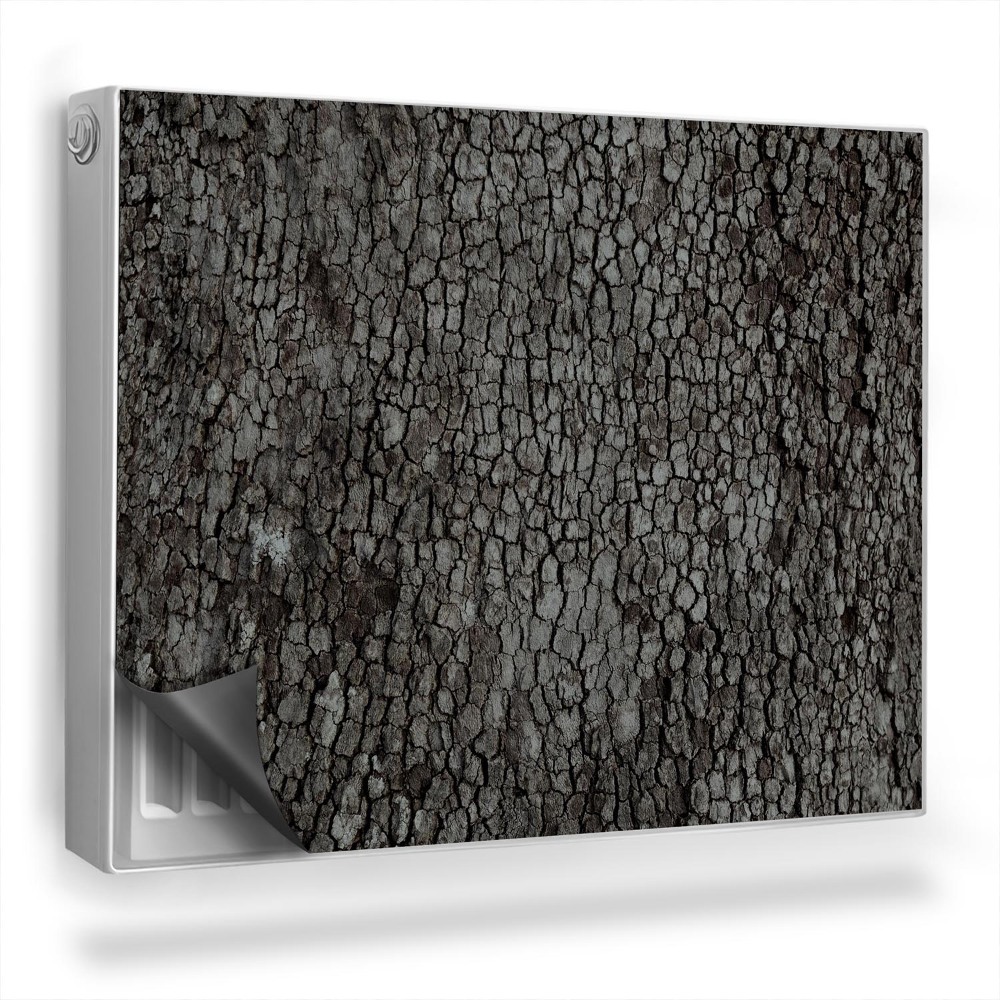 Dekoračný magnetický kryt na radiátor Tmavá kôra starého stromu, tmavá atmosféra