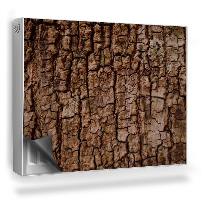 Dekoračný magnet na radiátor prasknutá stromová kôra textúry príroda