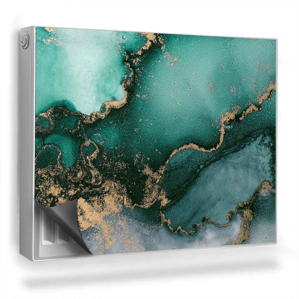 Dekoračný magnet na radiátor Akvarelové škvrny od mätového atramentu