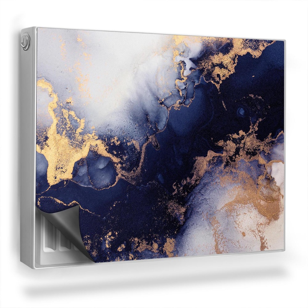 Dekoračný magnet na radiátor Miešanie farieb rozliateho atramentu abstrakcia