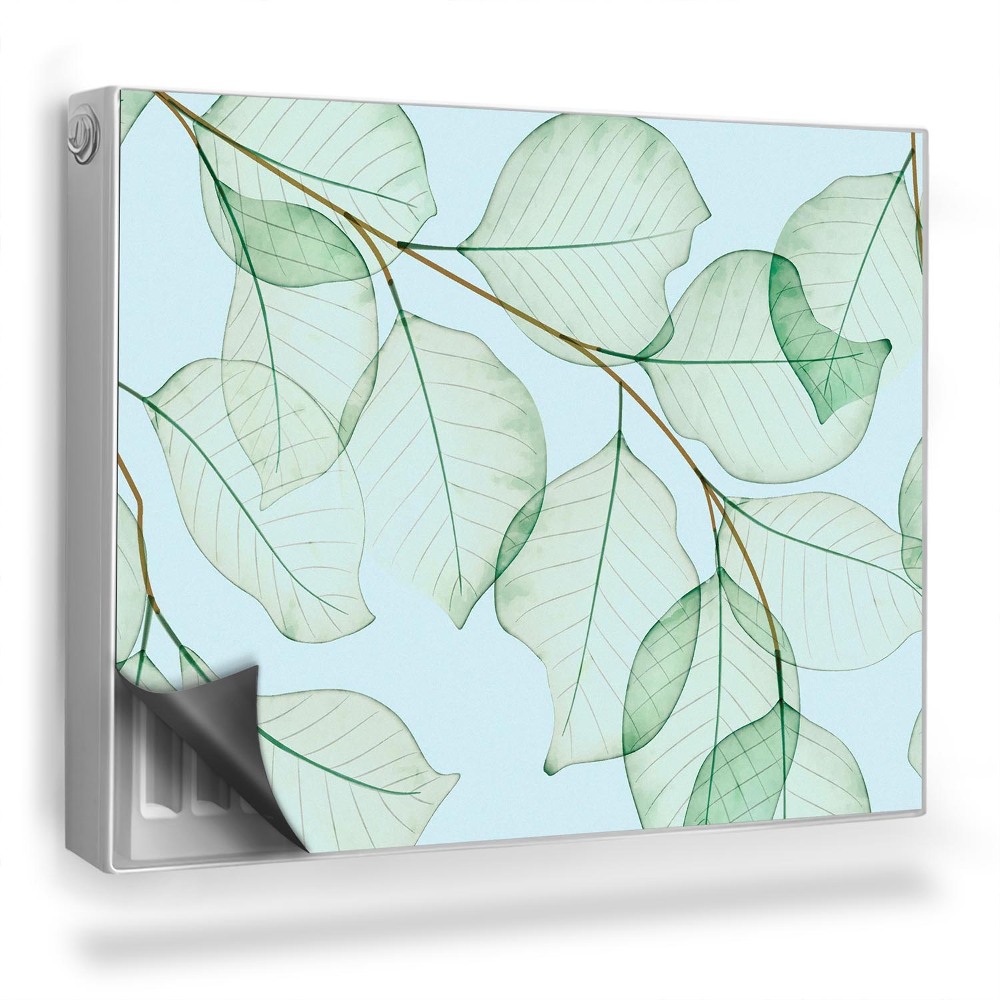 Dekoračný magnet na radiátor Jasné malé listy sa navzájom prekrývajú