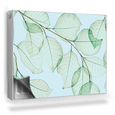 Dekoračný magnet na radiátor Jasné malé listy sa navzájom prekrývajú