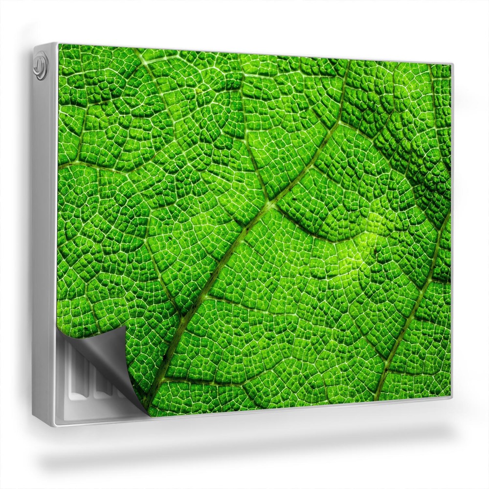 Dekoračný magnetický kryt na radiátor Priblížte si bunkovú štruktúru listu