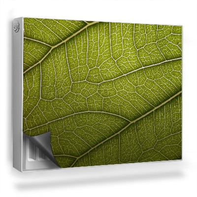 Magnetický kryt na radiátor Systém žilkovania listov priblíženie