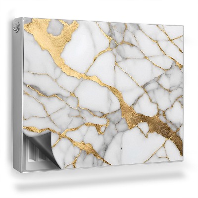 Dekoračný magnet na radiátor Elegantná kamenná textúra zdobená mramorom