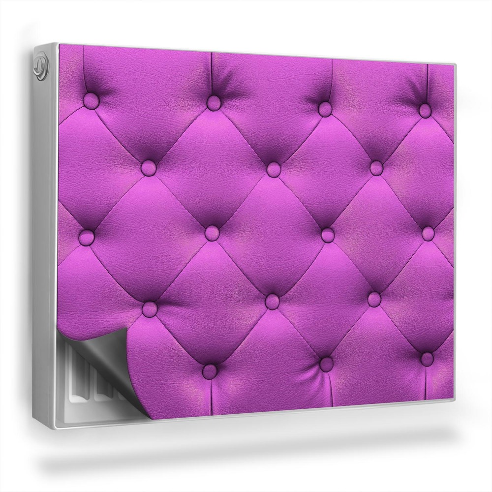 Magnetický kryt na radiátor Elegantný prešívaný textúrovaný materiál