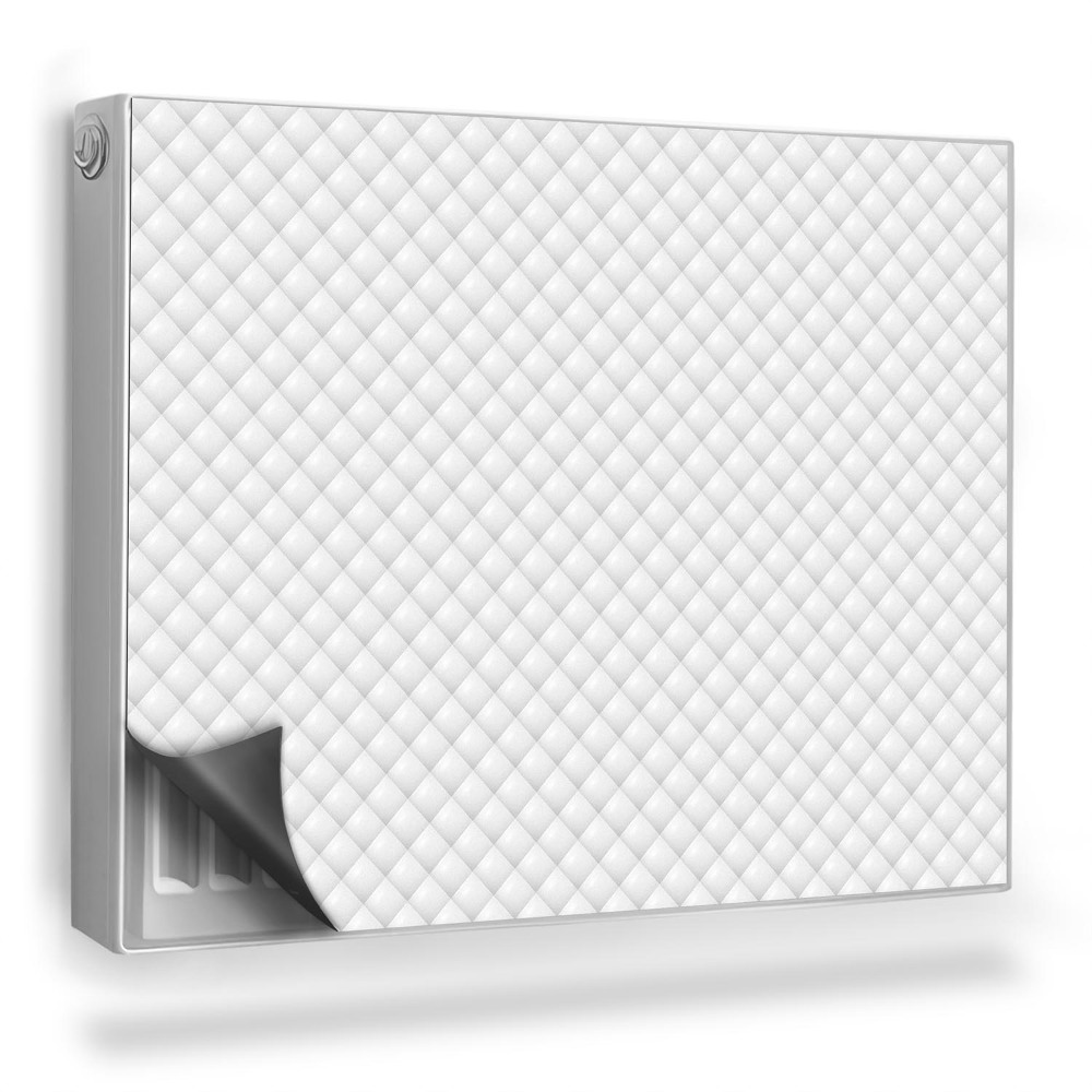 Dekoračný magnetický kryt na radiátor Jemne prešívaný materiál, ľahká textúra