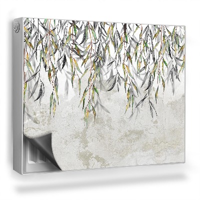 Dekoračný magnet na radiátor Visiace konáre plačúcej vŕby