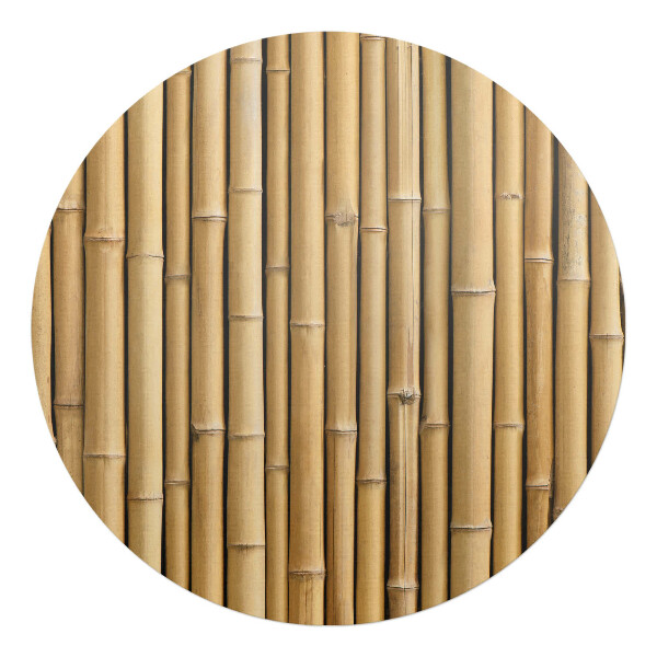 Podložka pod stoličku okrúhla Bambusový vzor